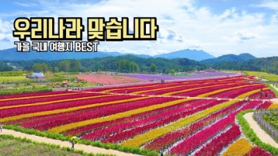 10월 국내 여행 추천 우리나라  아름다운 가을 여행 명소 추천 BEST