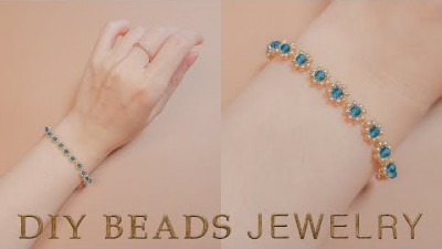 DIY 비즈공예  비즈팔찌 비즈 튜토리얼  비즈 주얼리 만드는 방법 및 재료