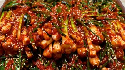 쪽파김치 역대급 쪽파김치 30분완성 핵심만 쏙쏙 담은 초간단 레시피 쪽파김치 레시피 양념 만드는 비법