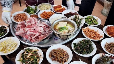 고흥 맛집 동방기사식당 삼겹살백반 맛집 가볼만한곳 기사식당맛집 고흥맛집 27찬 삼겹살 백반 맛집 갈만한곳