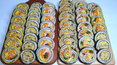 예쁜김밥, 모둠김밥 ,계란김밥, 계란말이김밥 ,야채김밥,예쁘고 맛있게 싸기