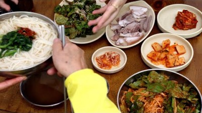 강진면 국수맛집 행운집 가볼만한곳 전북 김치수제비 물국수 비빔국수 맛집 갈만한곳